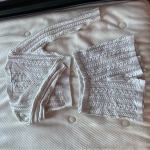 Two piece sweater set